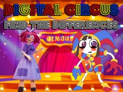 لعبة Digital Circus Find The Differences على الانترنت