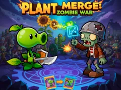 لعبة Plant Merge: Zombie War على الانترنت