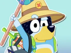 لعبة Jigsaw Puzzle: Bluey Happy Father's Day على الانترنت