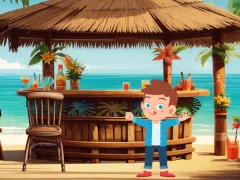 لعبة Lost Island Escape على الانترنت