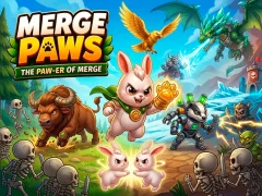 لعبة Merge Paws على الانترنت