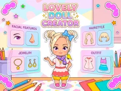 لعبة Lovely Doll Creator على الانترنت