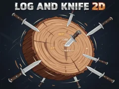 لعبة Log And Knife 2D على الانترنت