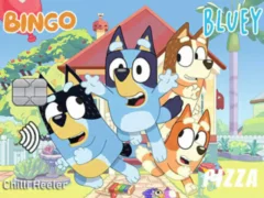 لعبة Jigsaw Puzzle: Bluey Credit Card على الانترنت