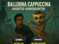 لعبة Ballerina Cappuccina Haunted Kindergarten على الانترنت