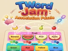 لعبة Word Jam Association Puzzle على الانترنت