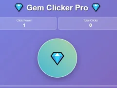 لعبة Gem Clicker Pro على الانترنت