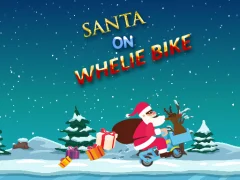 لعبة Santa On Wheelie Bike على الانترنت