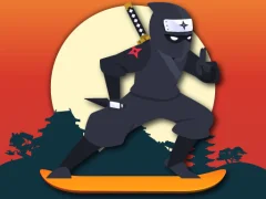 لعبة Lava And Nninja Skateboard على الانترنت