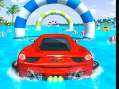 لعبة Water Surfing Car Stunts Car Racing على الانترنت