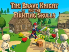 لعبة The Brave Knight and the Fighting Skulls على الانترنت