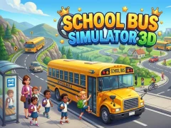 لعبة School Bus Simulator 3D على الانترنت