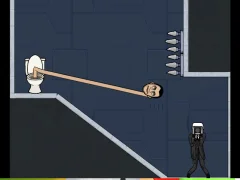 لعبة Skibidi Toilet Move Face على الانترنت