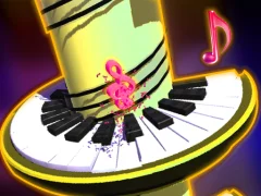 لعبة Ball Jump Piano Tile على الانترنت