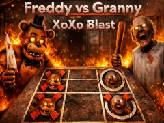 لعبة Freddy vs Granny XoXo Blast على الانترنت