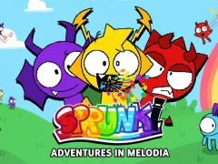 لعبة Sprunki: Adventures in Melodia على الانترنت