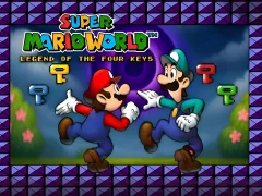 لعبة Super Mario World Legend of the Four Keys على الانترنت