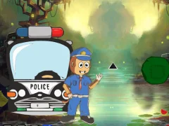 لعبة Monkey Caught Thief Fox على الانترنت