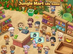 لعبة Jungle Mart idle game على الانترنت