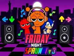 لعبة Friday Night Sprunki v 3 على الانترنت