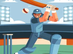 لعبة Pong Cricket على الانترنت