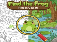 لعبة Find the Frog Hidden Objects على الانترنت