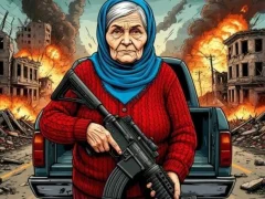 لعبة Grandma with machine-gun: Apocalypsis على الانترنت