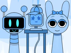 لعبة Huggy Mix Sprunki Music Box على الانترنت