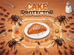 لعبة Cake Protector على الانترنت