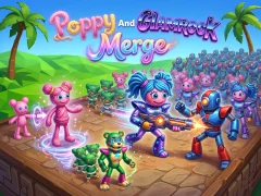 لعبة Poppy And Glamrock Merge على الانترنت