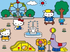 لعبة Hello Kitty: Scene Creator على الانترنت
