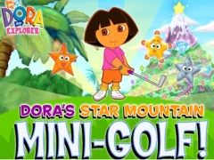 لعبة Dora The explorer Dora's Star Mountain Mini-Golf على الانترنت