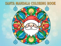 لعبة Santa Mandala Coloring Book على الانترنت