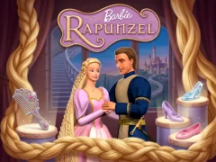 لعبة Barbie Rapunzel على الانترنت