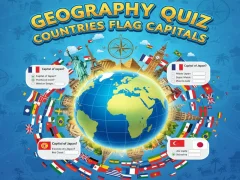 لعبة Geography Quiz Countries Flag Capitals على الانترنت