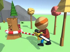 لعبة Wood Man Cutter على الانترنت