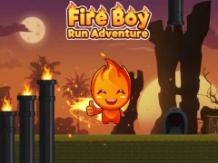 لعبة Fire Boy Run Adventure على الانترنت
