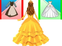 لعبة Princess Dress Up Run على الانترنت