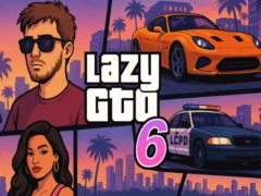 لعبة Lazy GTO 6 على الانترنت