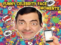 لعبة Funny Celebrity Face Moments على الانترنت