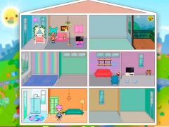 لعبة Toca Boca Interior Design على الانترنت
