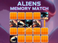 لعبة Aliens Memory Match على الانترنت