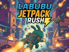 لعبة Labubu Jetpack Rush على الانترنت
