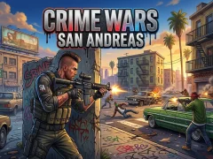 لعبة Crime Wars San Andreas على الانترنت
