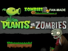 لعبة Plants vs Zombies (Fanmade) على الانترنت