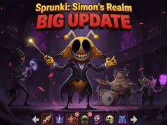 لعبة Sprunki: Simon’s Realm Big Update على الانترنت