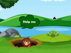 لعبة Help Injured Bird Fallen Down على الانترنت