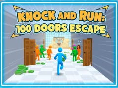 لعبة Knock and Run. 100 Doors Escape على الانترنت