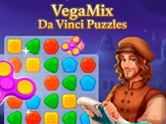 لعبة VegaMix Da Vinci Puzzles على الانترنت