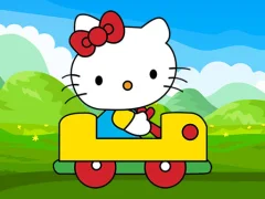 لعبة Cute Kitty Car Jigsaw على الانترنت